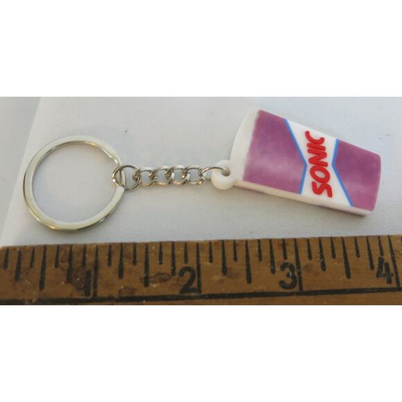 Sonic Drive In NEW Blueberry Lemonade Keychain and Air Freshener Promo Merch - Picture 6 of 6